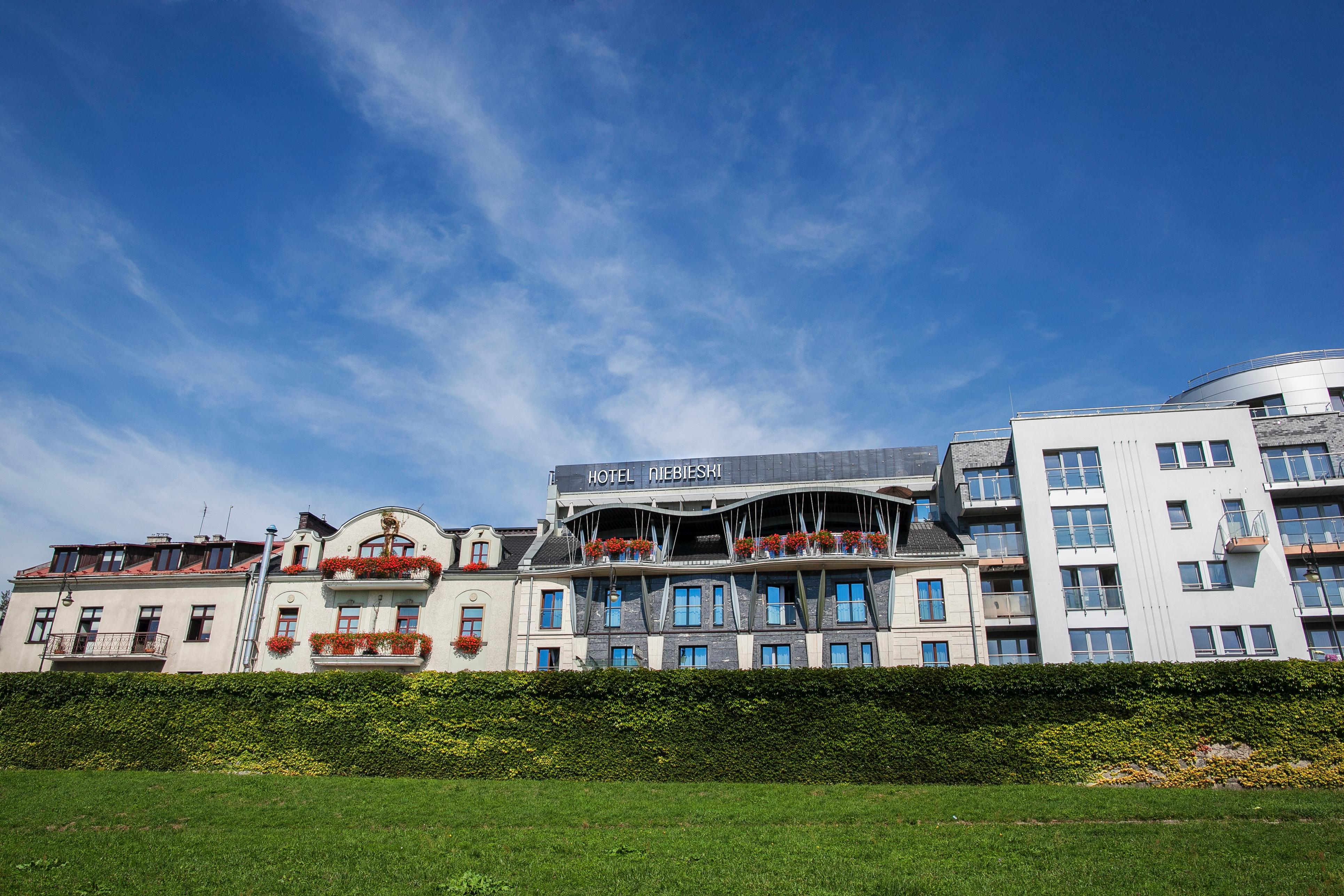 Niebieski Art Hotel & Spa Cracóvia Exterior foto