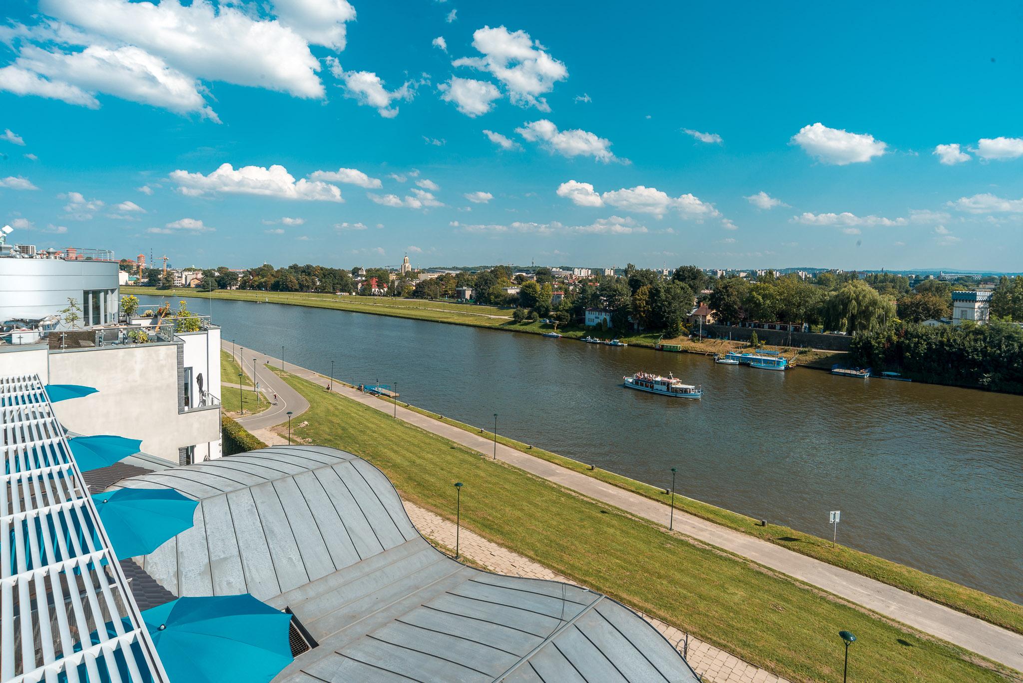 Niebieski Art Hotel & Spa Cracóvia Exterior foto The Brdza river in Bydgoszcz